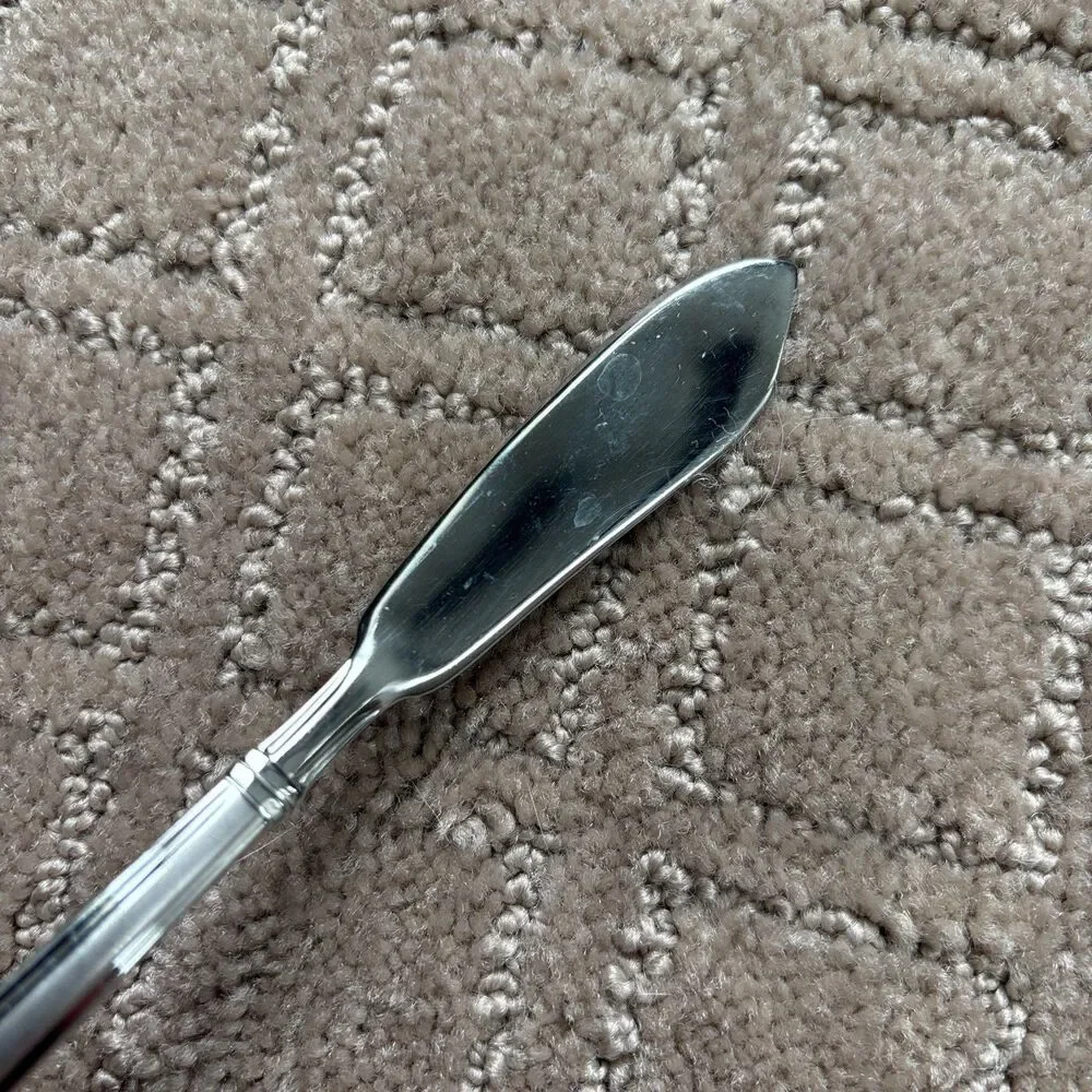 Wallace Zenith Frost Stainless 18/10 Flatware Butter Knife 6 5/8